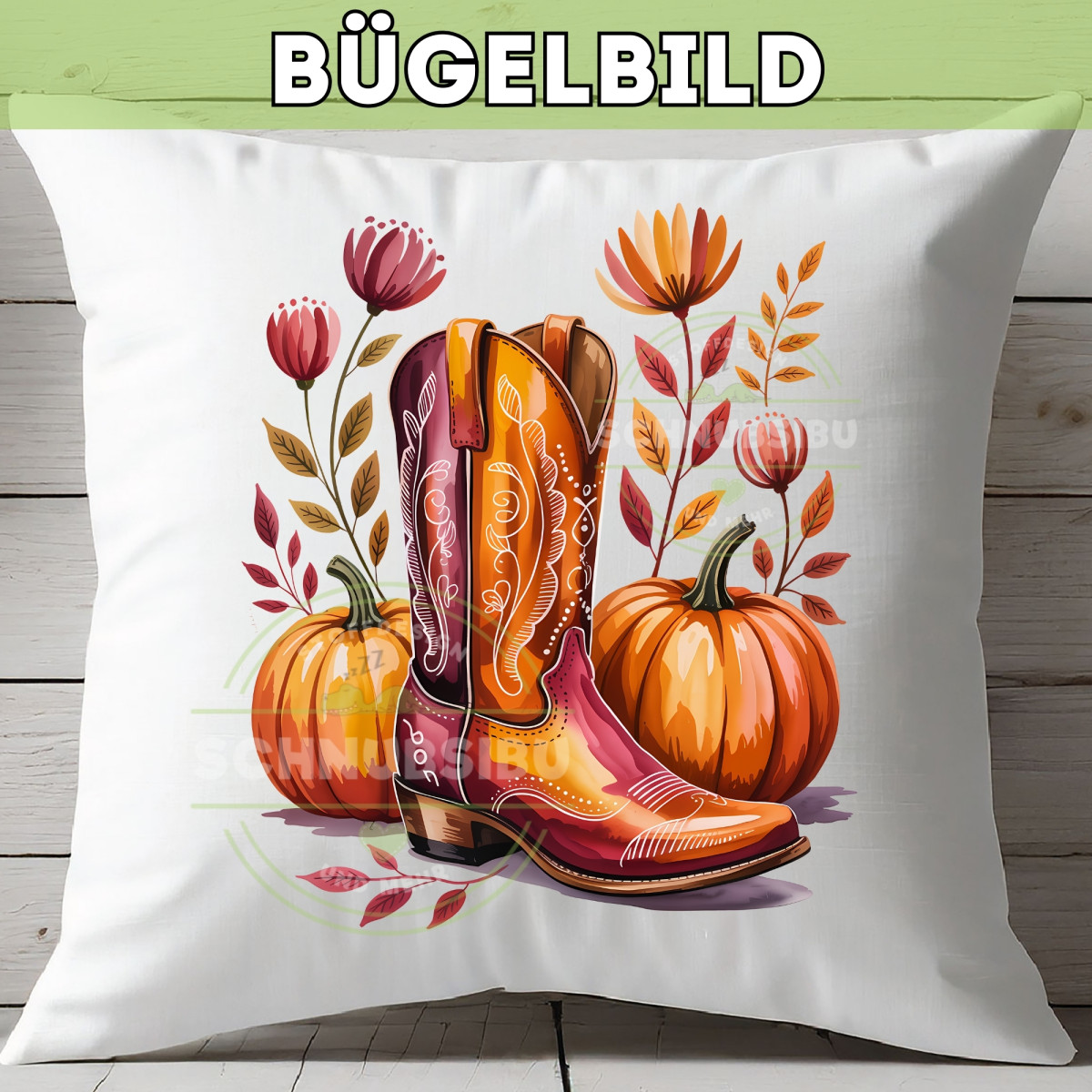 Bügelbild Halloween/Herbst VB